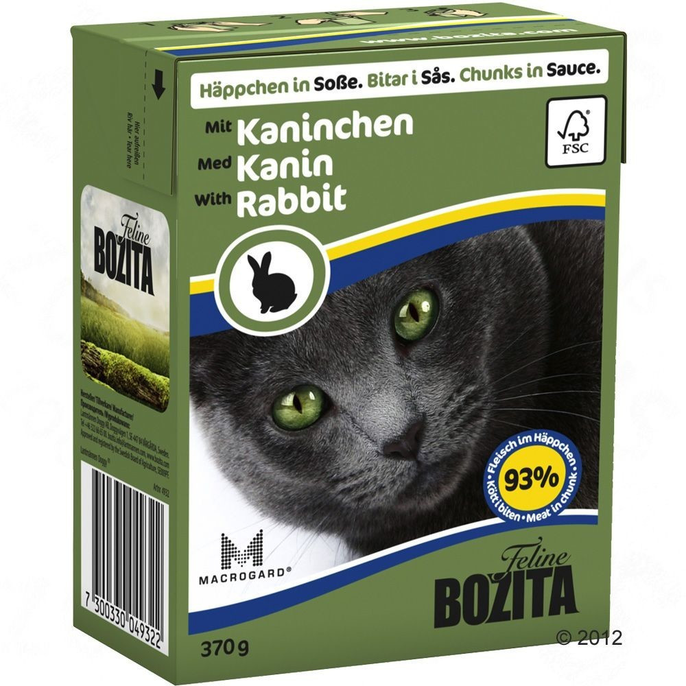 Bozita Bouchées en sauce, lapin