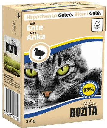 Bozita Bouchées en gelée canard (370 g)