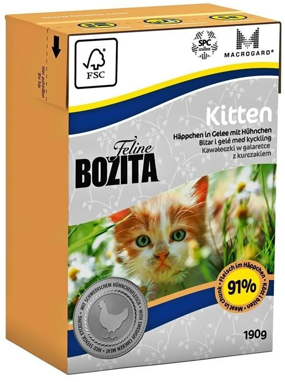 Bozita Bouchées en gelée pour chaton Feline (190g)