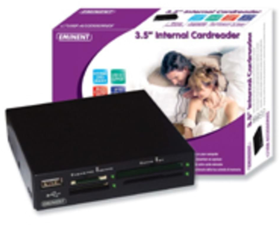 Eminent Lecteur de carte USB - noir
