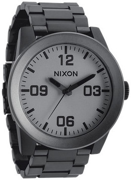 Nixon The Corporal SS Matte Black / Matte Gunmetal
