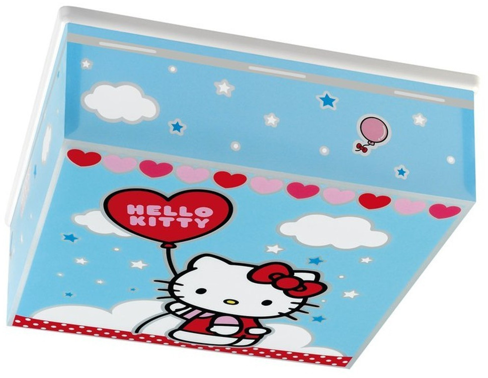 Dalber Plafonnier carré Hello Kitty
