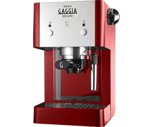 Gaggia Macchina Caffé Cialde e Caffé Macinato in Polvere Espresso Manuale  colore Nero Rosso Espresso Style - EG2111 03