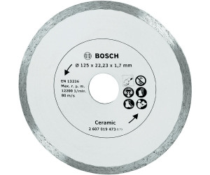 Bosch Disque diamant pour carrelage Ø 125 mm (2607019473) au