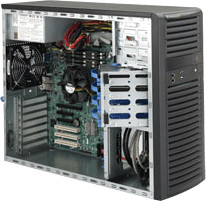 SuperMicro SC732i-R500B noir 500W