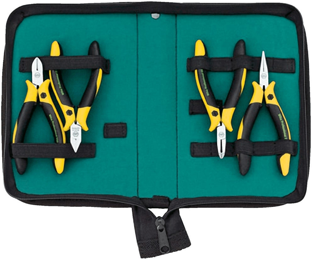 Wiha Jeu de pinces Professional ESD 4 pièces