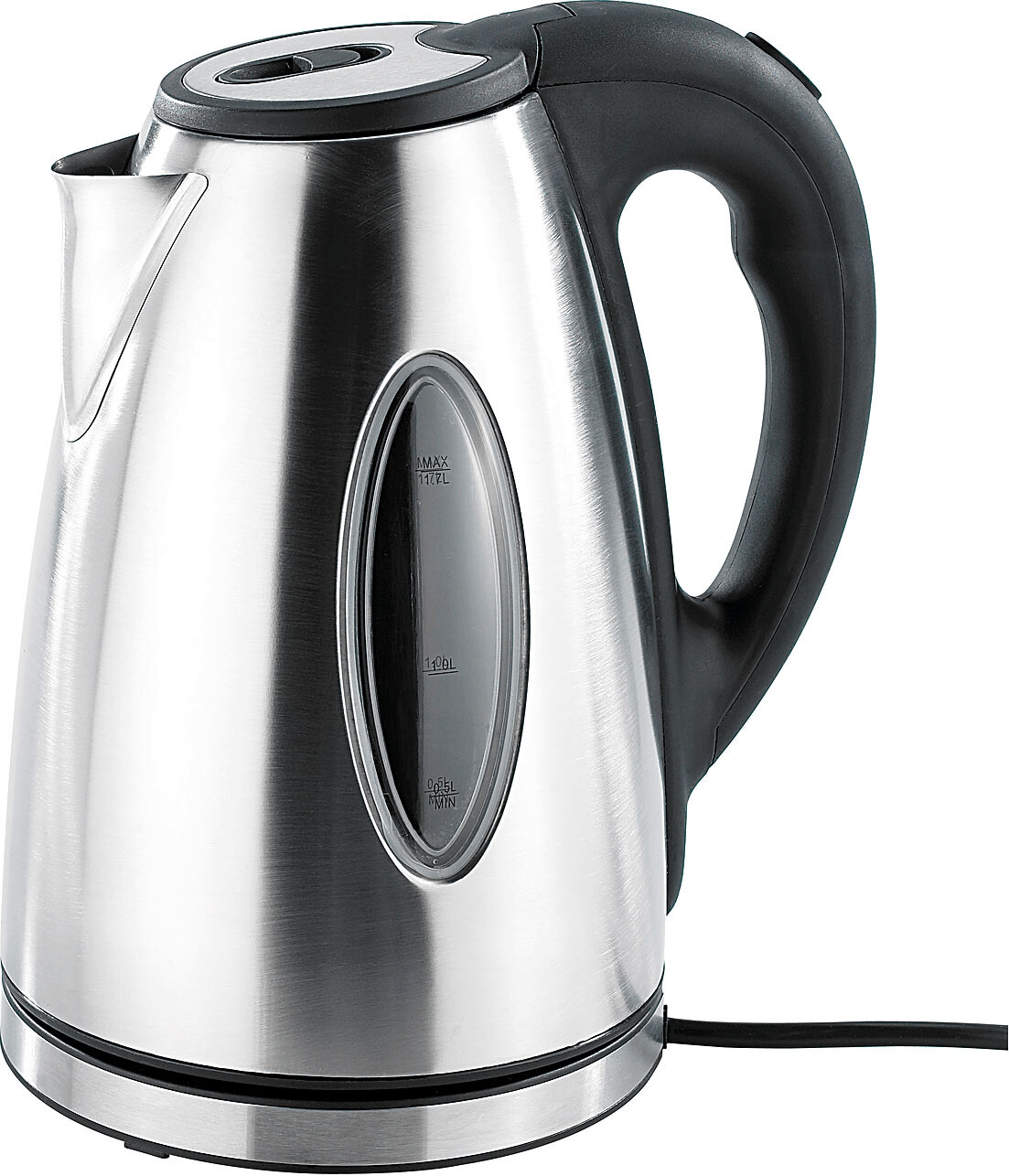 Rosenstein & Söhne Bouilloire sans fil inox 1,7 l