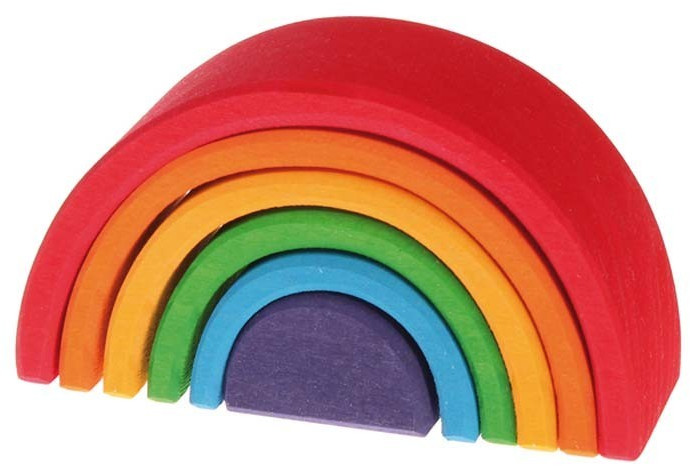 Grimm's Jouet à empiler arc-en-ciel