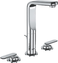 GROHE Veris Mélangeur 3 trous 1/2 Lavabo (Chrome, 20180000)