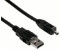 Hama USB 2.0 Cable USB-A Plug - mini USB-B Plug (B4), 1.8m (00074202)