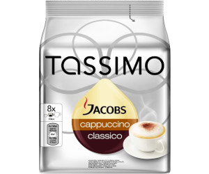 Jacobs Cappuccino Classico pods, Cappuccino T-Discs TASSIMO