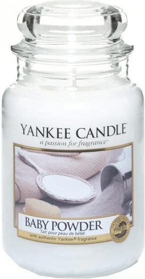 Yankee Candle Baby Powder Housewarmer 623g a € 15,56 (oggi)