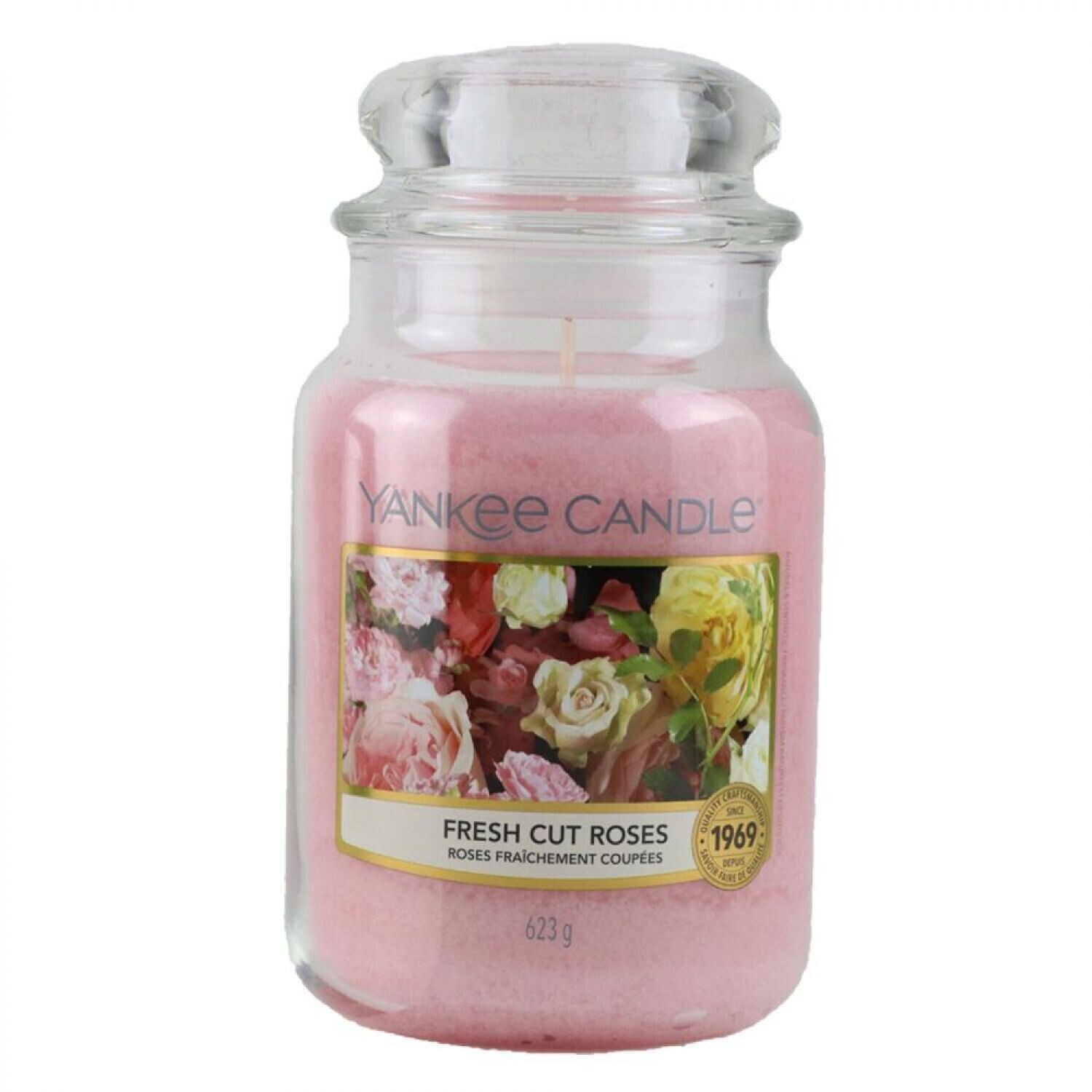 Yankee Candle Fresh Cut Roses Grande jarre 623 g