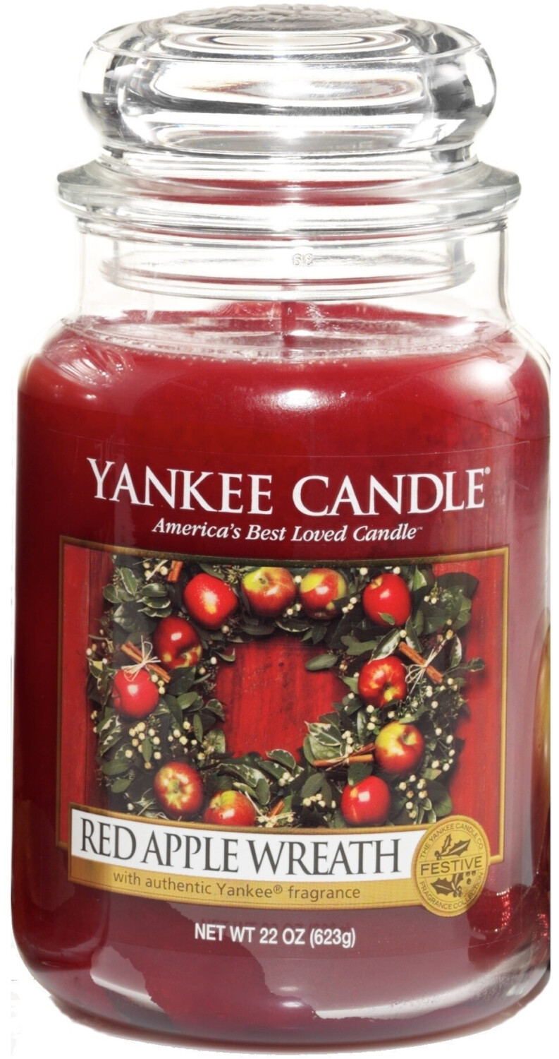 Yankee Candle Red Apple Wreath Grande jarre 623 g