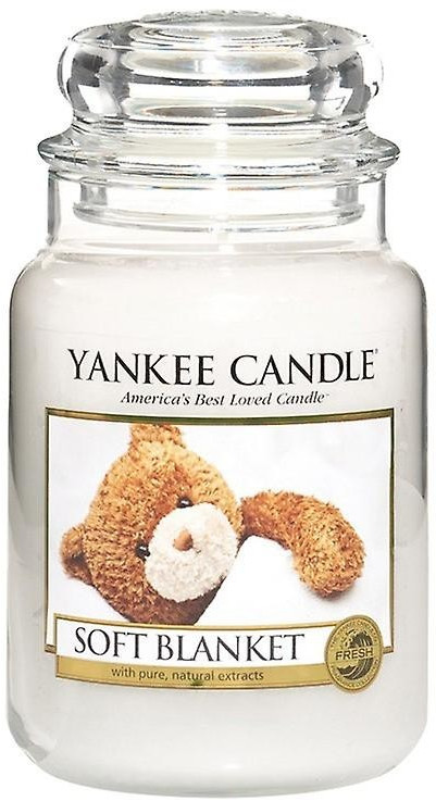 Yankee Candle Coton Frais, Bougie Parfumée - Grande Jarre