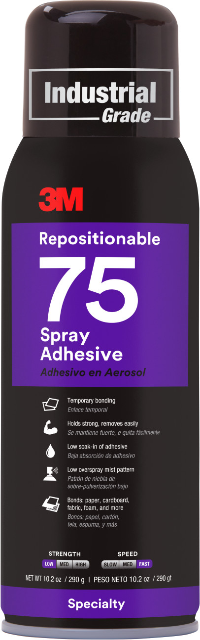 3M Colle spray repositionnable 75