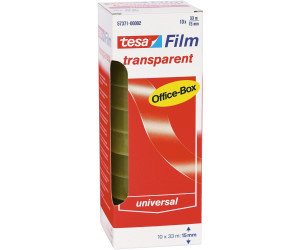 TESA tesafilm Standard Transparent unsichtbar 33 m x 15 mm 10 Rolle n 
