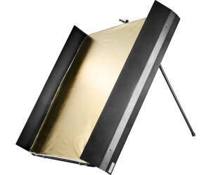 Walimex pro Reflektorpanel mit Lichtklappen 1x1m