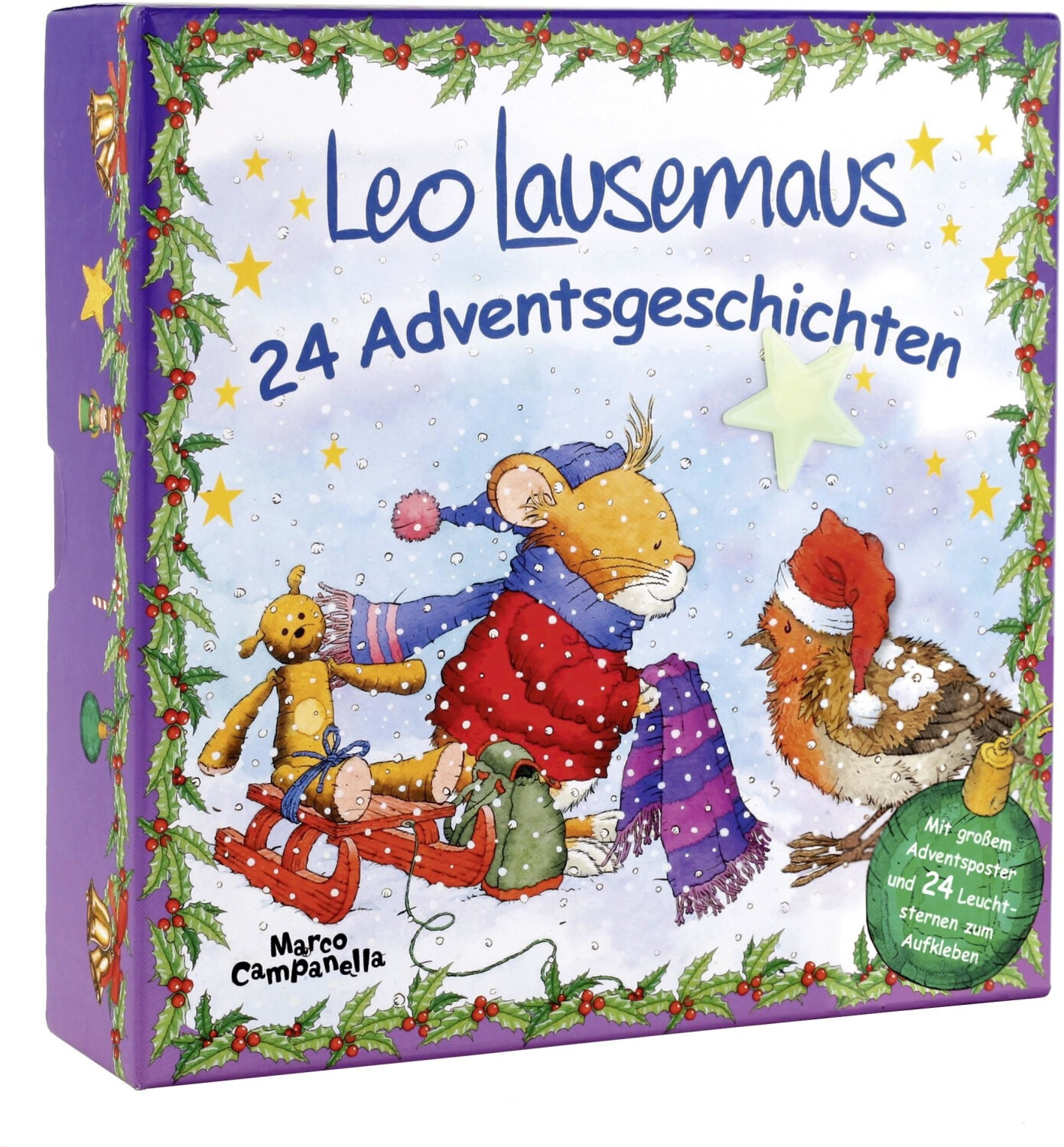 Lingen Verlag Calendrier de l'Avent 24 histoires Leo Lausemaus