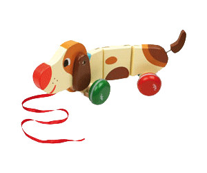 Vilac Basile the Dog Pull Toy