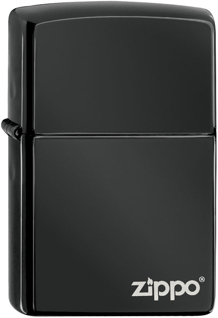 Zippo Ebony With Zippo Logo