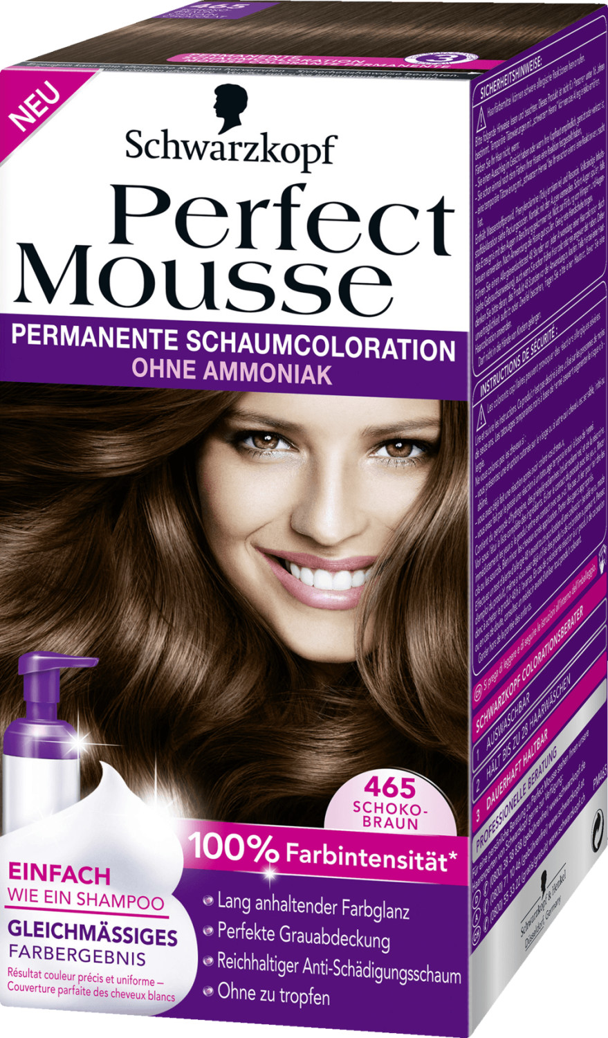 Schwarzkopf Perfect Mousse 465 châtain chocolat