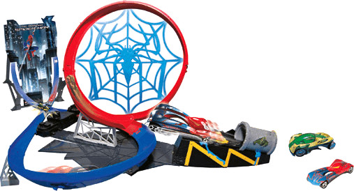 Dickie Spiderman Showdown Track Set