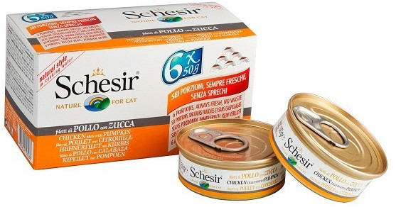 Schesir Natural poulet & citrouille (50 g)