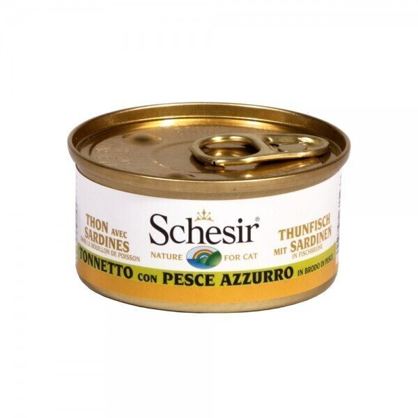 Schesir Bouillon thon et sardine (70 g)