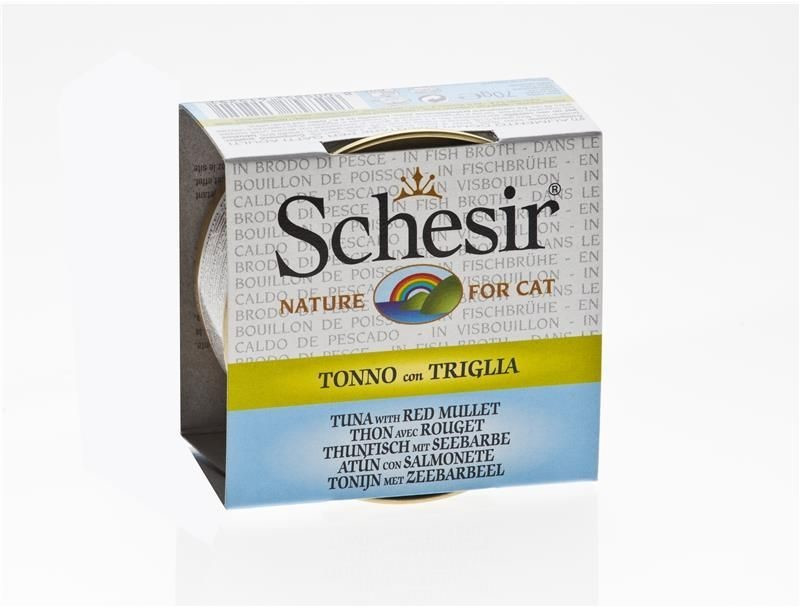 Schesir Bouillon thon avec rouget (70 g)