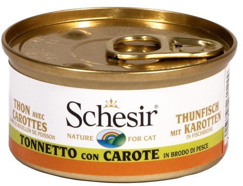 Schesir Bouillon thon avec carottes (70 g)