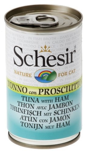 Schesir Bouillon thon avec jambon (140 g)
