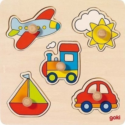 Goki Puzzle encastrement Notre voyage