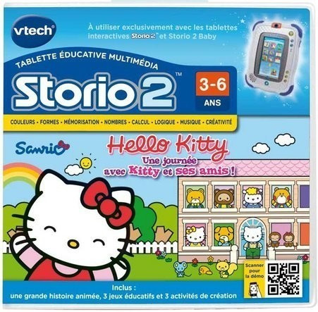 Vtech Jeu Storio 2 Hello Kitty