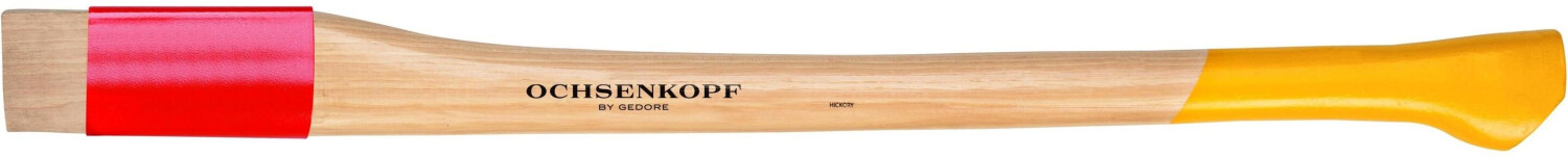 Manico Di Ricambio In Hickory Ochsenkopf Ox E-644 H-1250, Sistema ROTBAND-Plus, Lunghezza 500 Mm