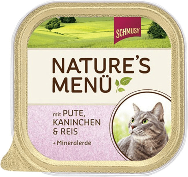 Schmusy Menu Natures dinde et lapin (100 g)