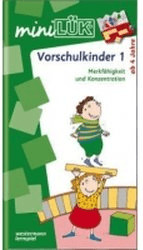 Westermann miniLÜK Vorschulkinder 1 (allemand)
