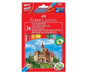 FABER CASTELL Hexagonal Buntstifte Castle Eco Malstifte Stifte Set Etui Malen
