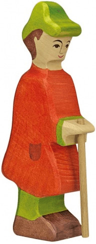 Holztiger Berger avec bâton
