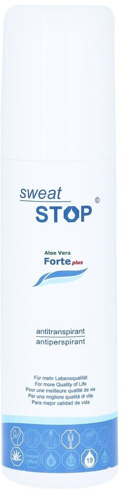 Sweat Stop Aloe Vera Forte plus Krperspray (100 ml) ab 21.72  |  Vergleiche 40 Angebote auf idealo.de