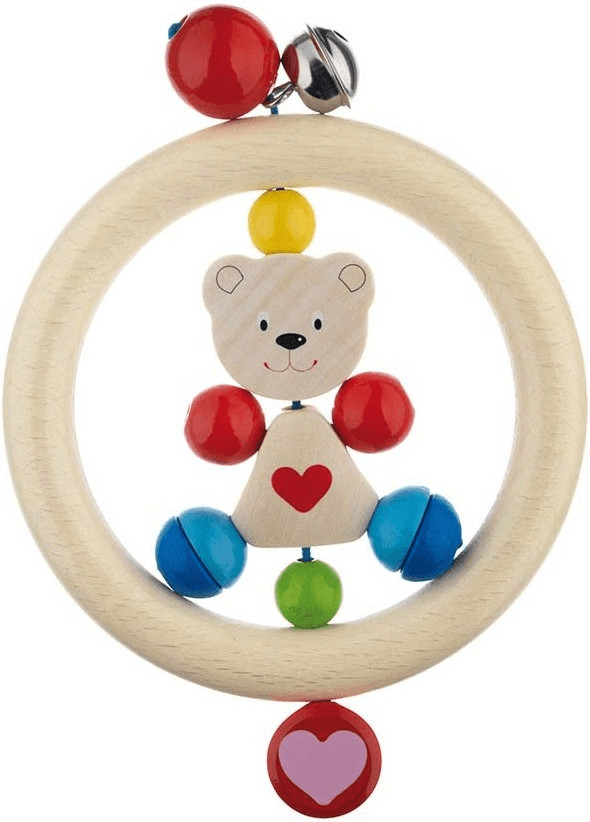 Heimess Hochet ourson petit coeur (763800)
