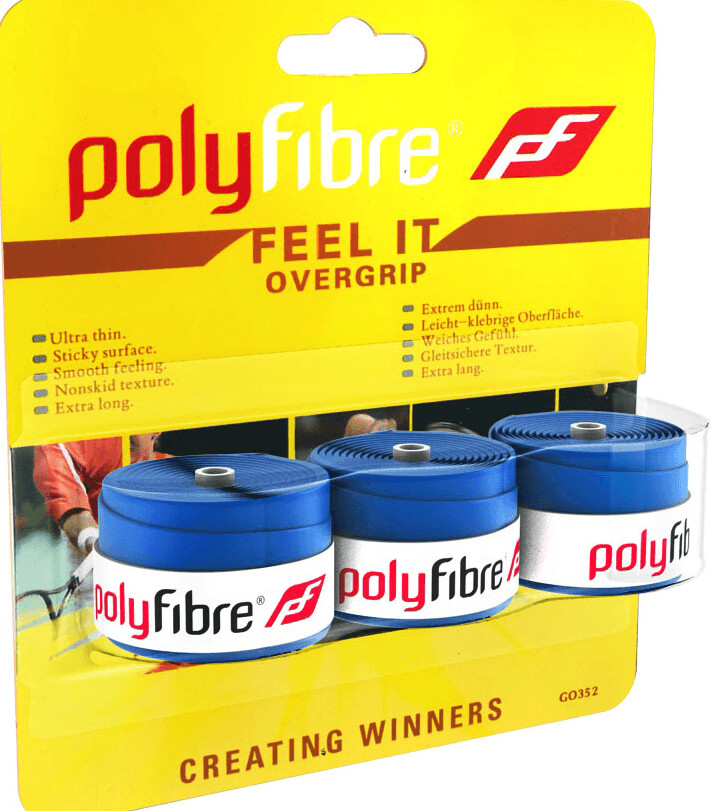 Polyfibre Feel It Overgrip x3