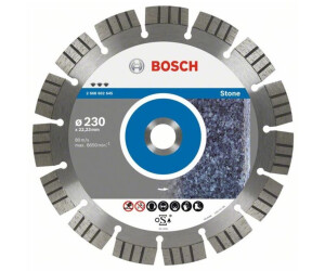 Bosch Diamant-Trennscheibe Stone 230mm (2608602645) ab 74,90 € |  Preisvergleich bei