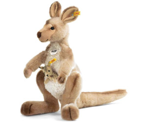 Steiff Kango Kangaroo with Baby 40cm