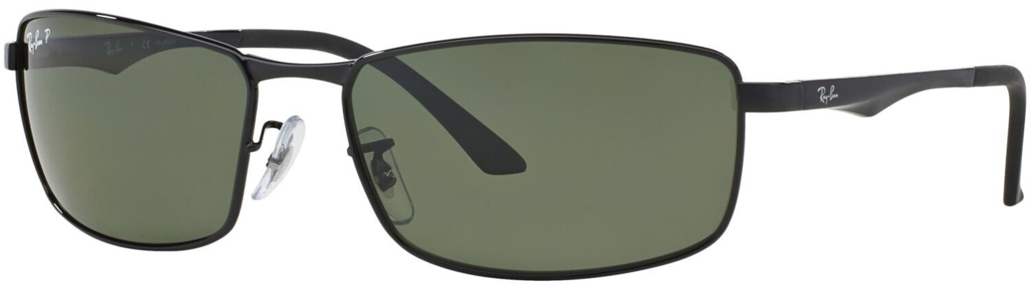Ray Ban RB3498 002 9A black polarized green desde 135 10 Compara precios en idealo