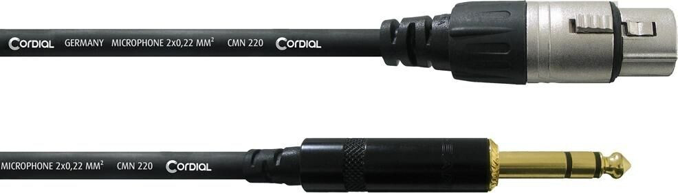 Photos - Cable (video, audio, USB) Cordial Cordial CFM 6 FV