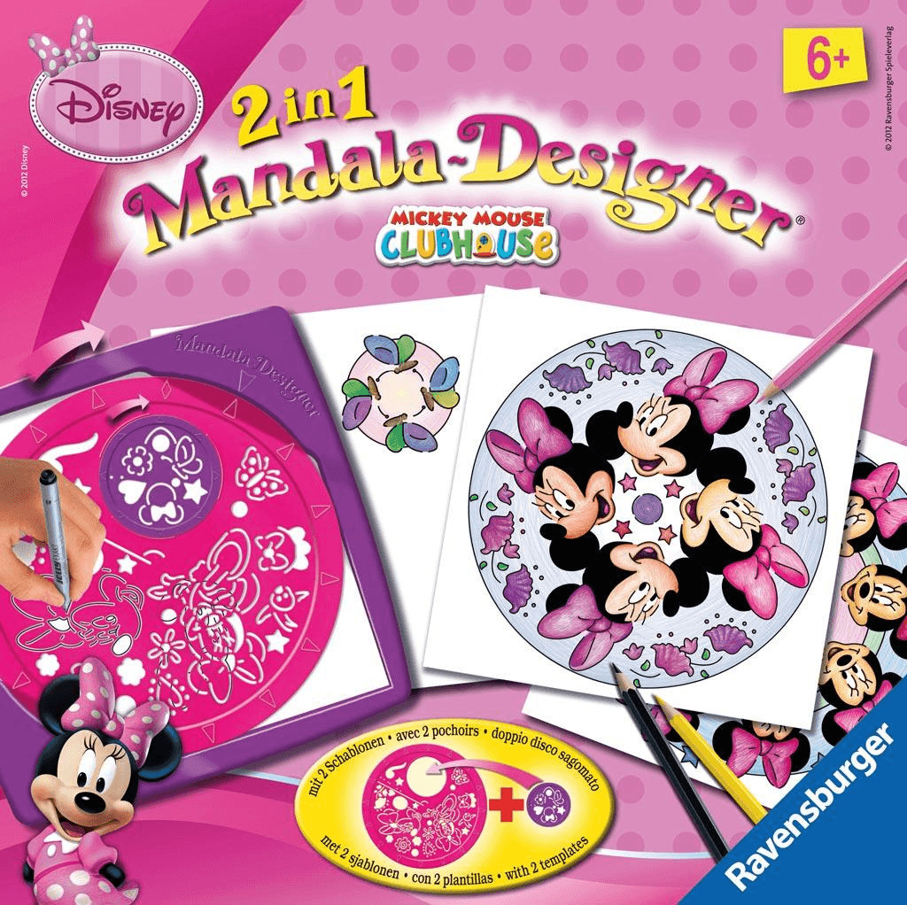 Ravensburger 2 in 1 Minnie Mouse Mandala-Designer