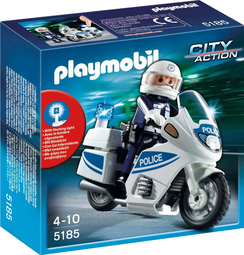 Playmobil Police Motorcycle (5185)