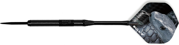 Bull's Mamba 97 Slim-Shark Grip Steeldart