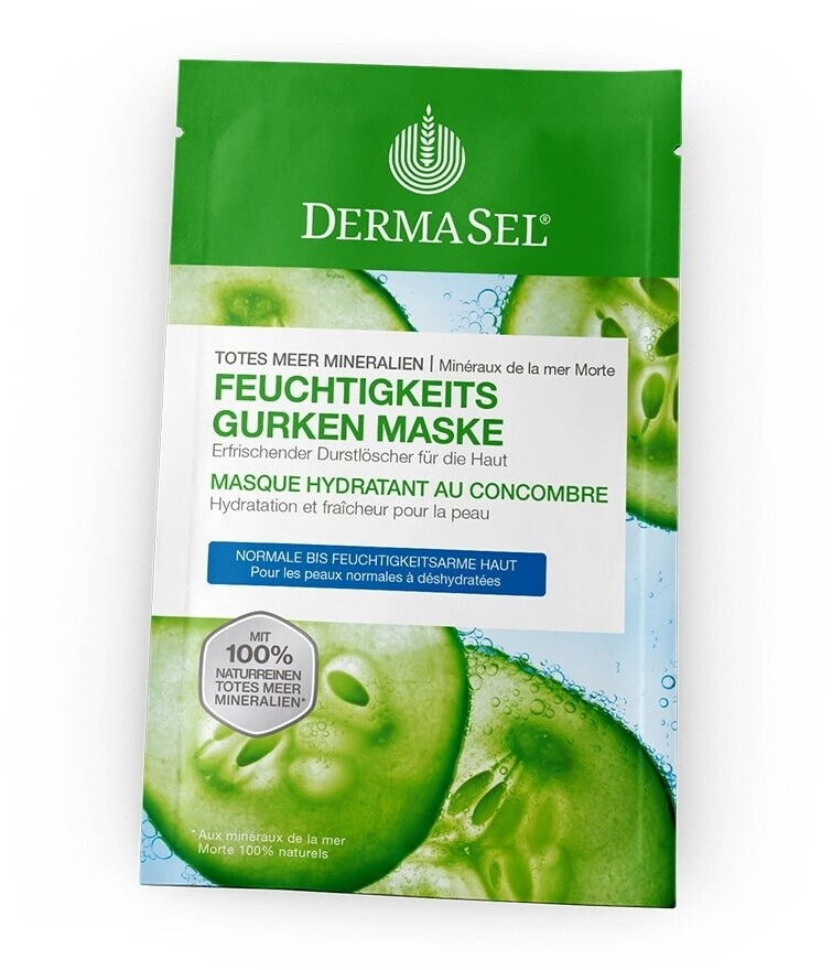 DermaSel Sel de la Mer Morte masque hydratant (12 ml)